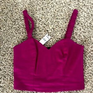 Brand new with Tags Express Crop top